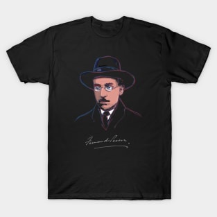 Fernando Pessoa-Portuguese poet,poetry,Portugal T-Shirt